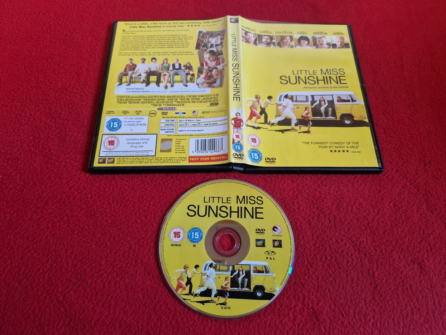 LITTLE MISS SUNSHINE DVD