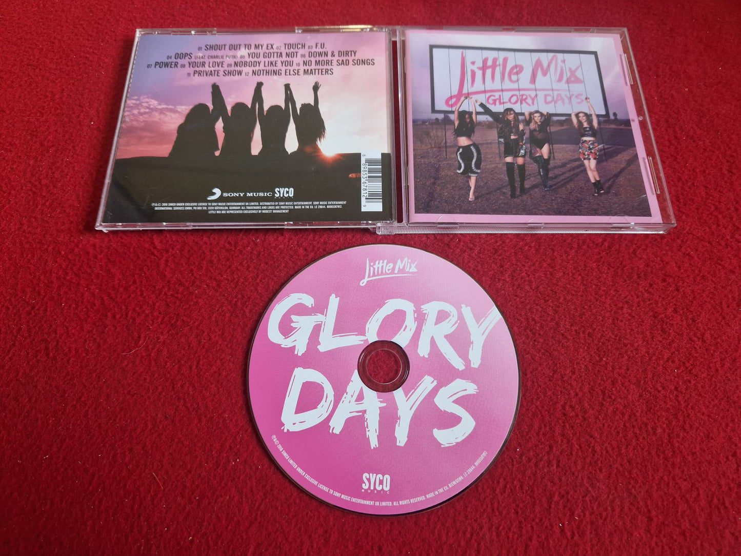 LITTLE MIX GLORY DAYS till CD