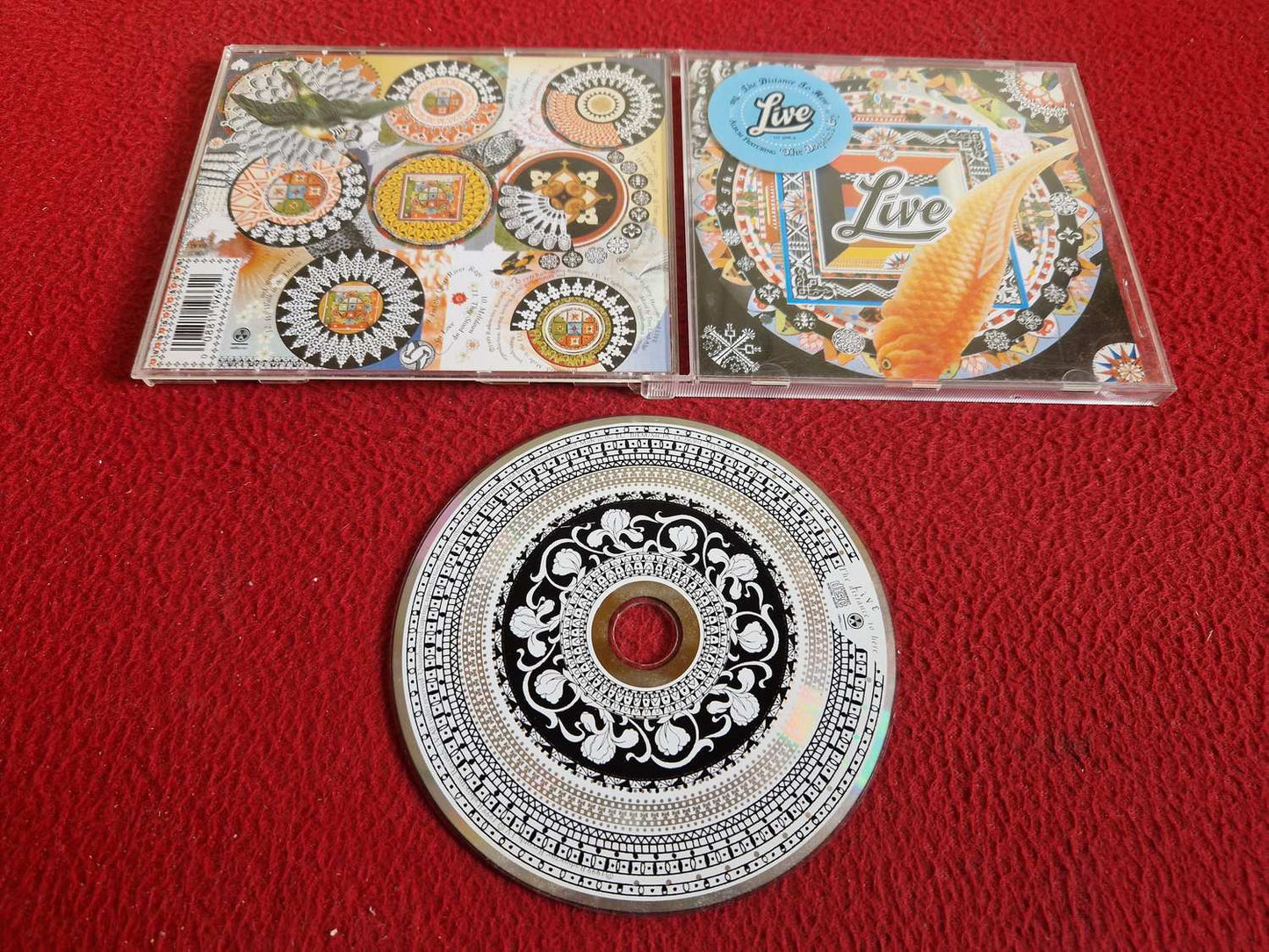 LIVE THE DISTANCE TO HERE CD