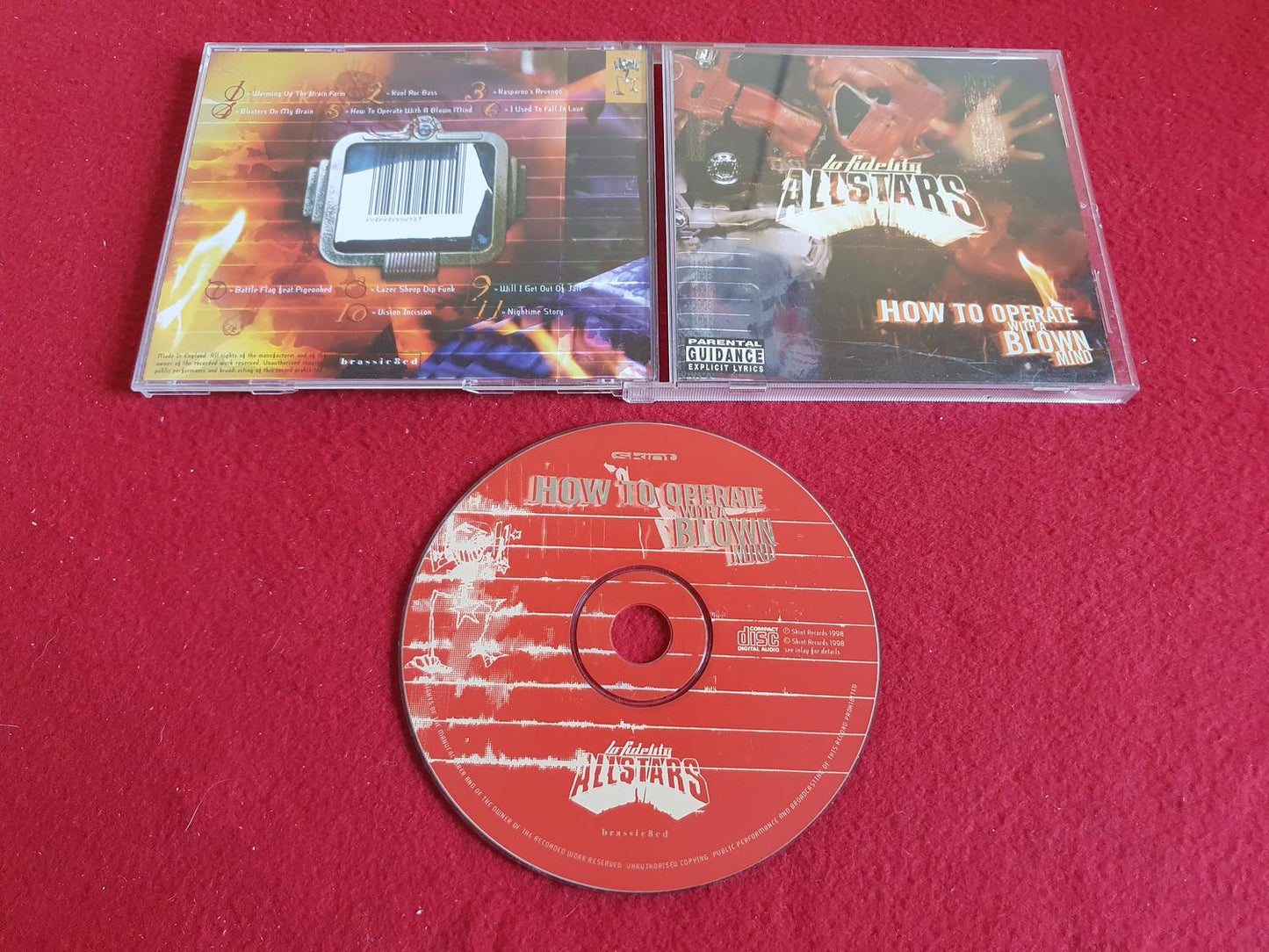 LO FIDELITY ALLSTARS HOW TO OPERATE WITH A BLOWN MIND till CD