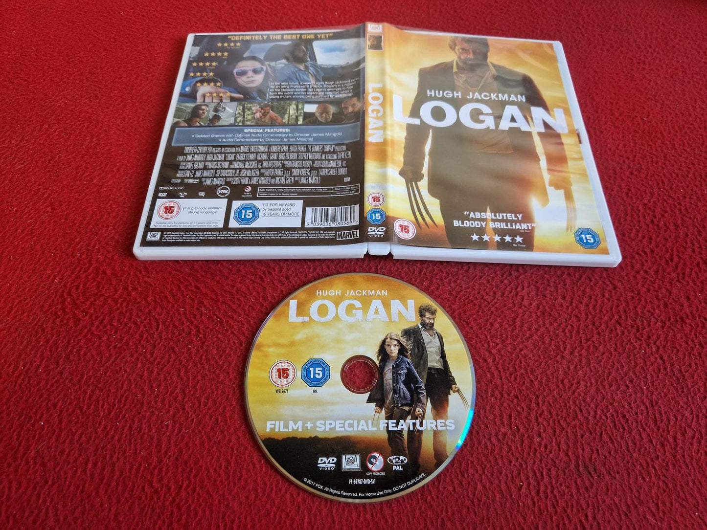 LOGAN DVD