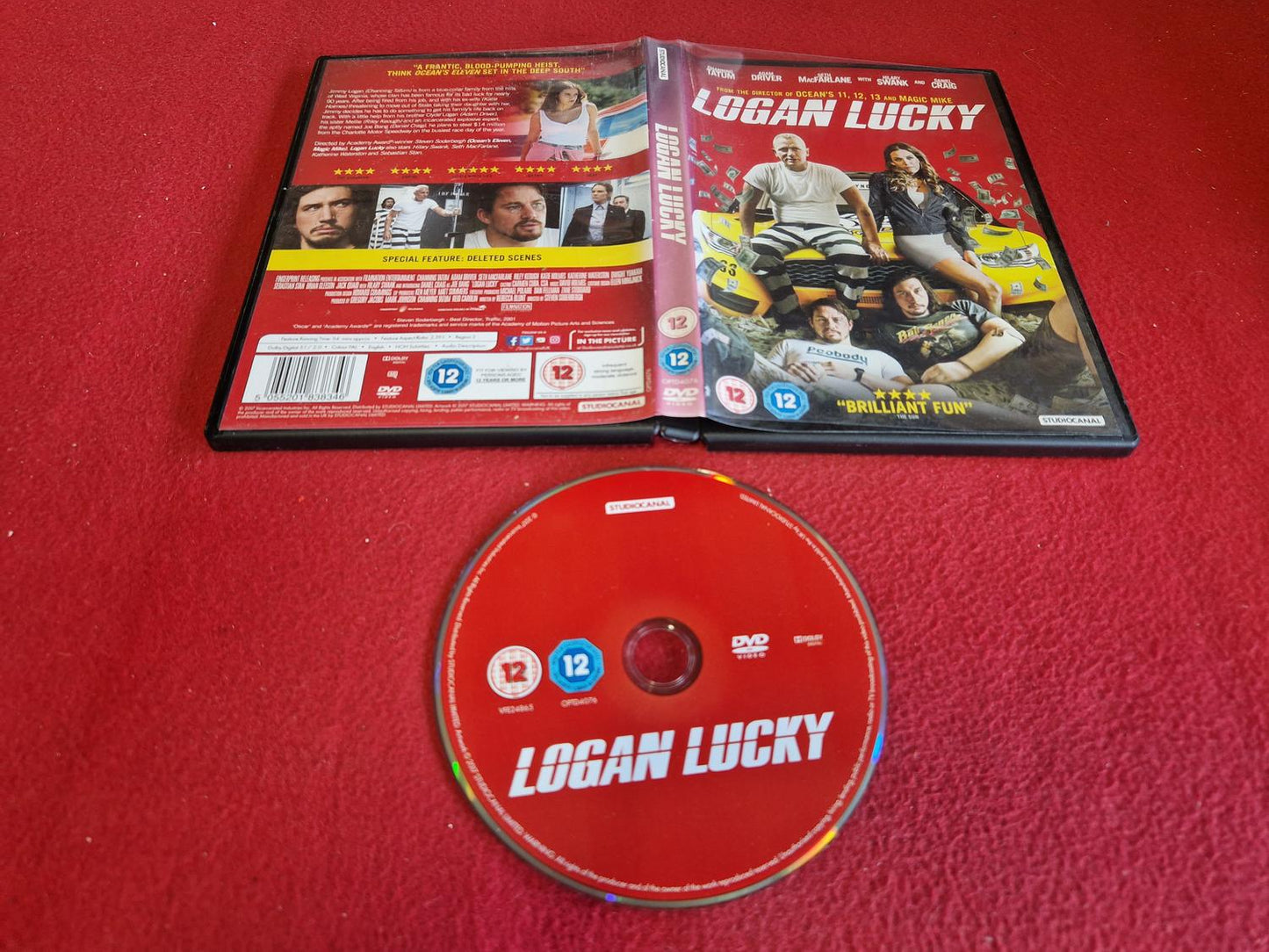 LOGAN LUCKY till DVD
