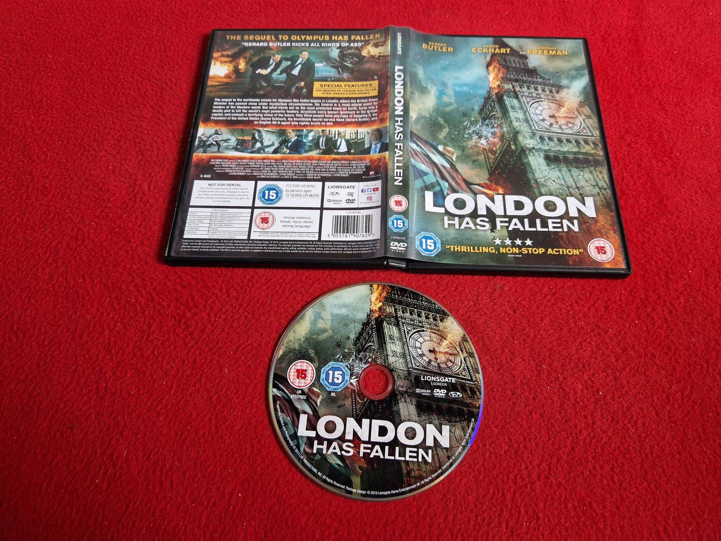 LONDON HAS FALLEN till DVD
