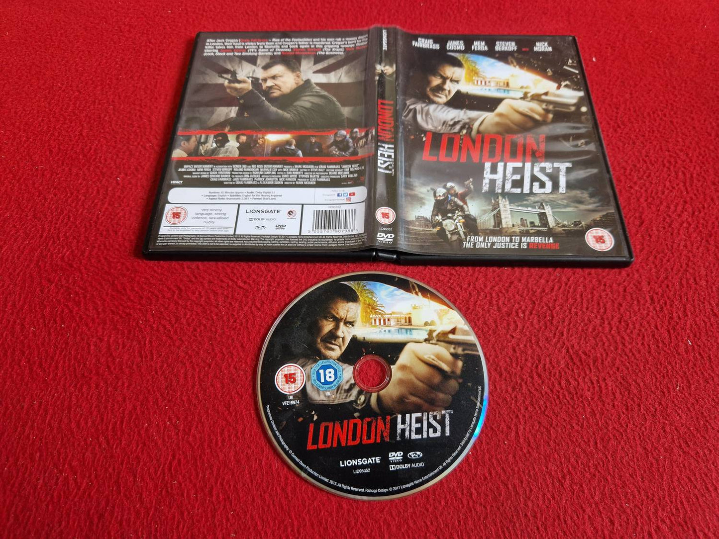 LONDON HEIST DVD
