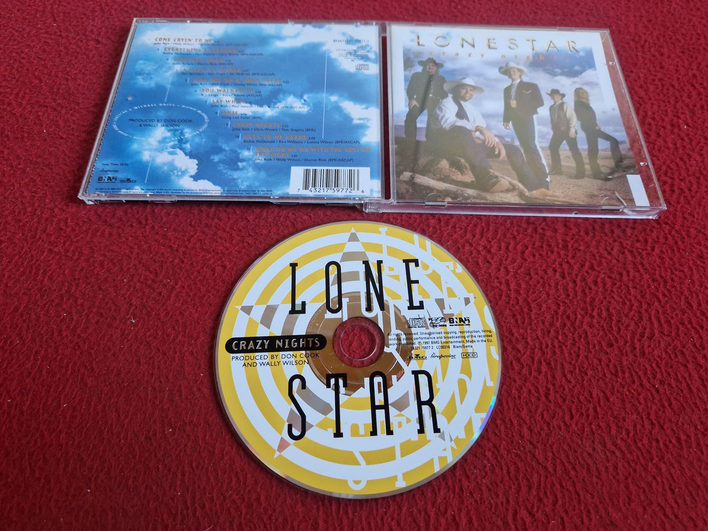 LONESTAR CRAZY NIGHTS CD