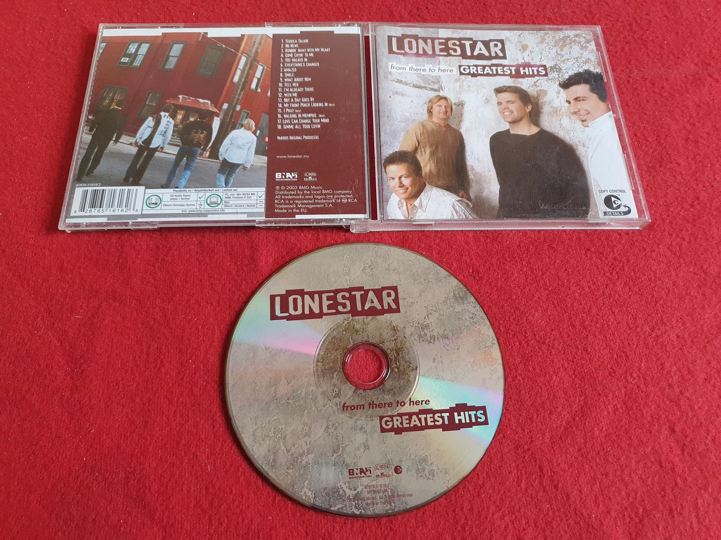 LONESTAR FROM HERE TO THERE GREATEST HITS till CD