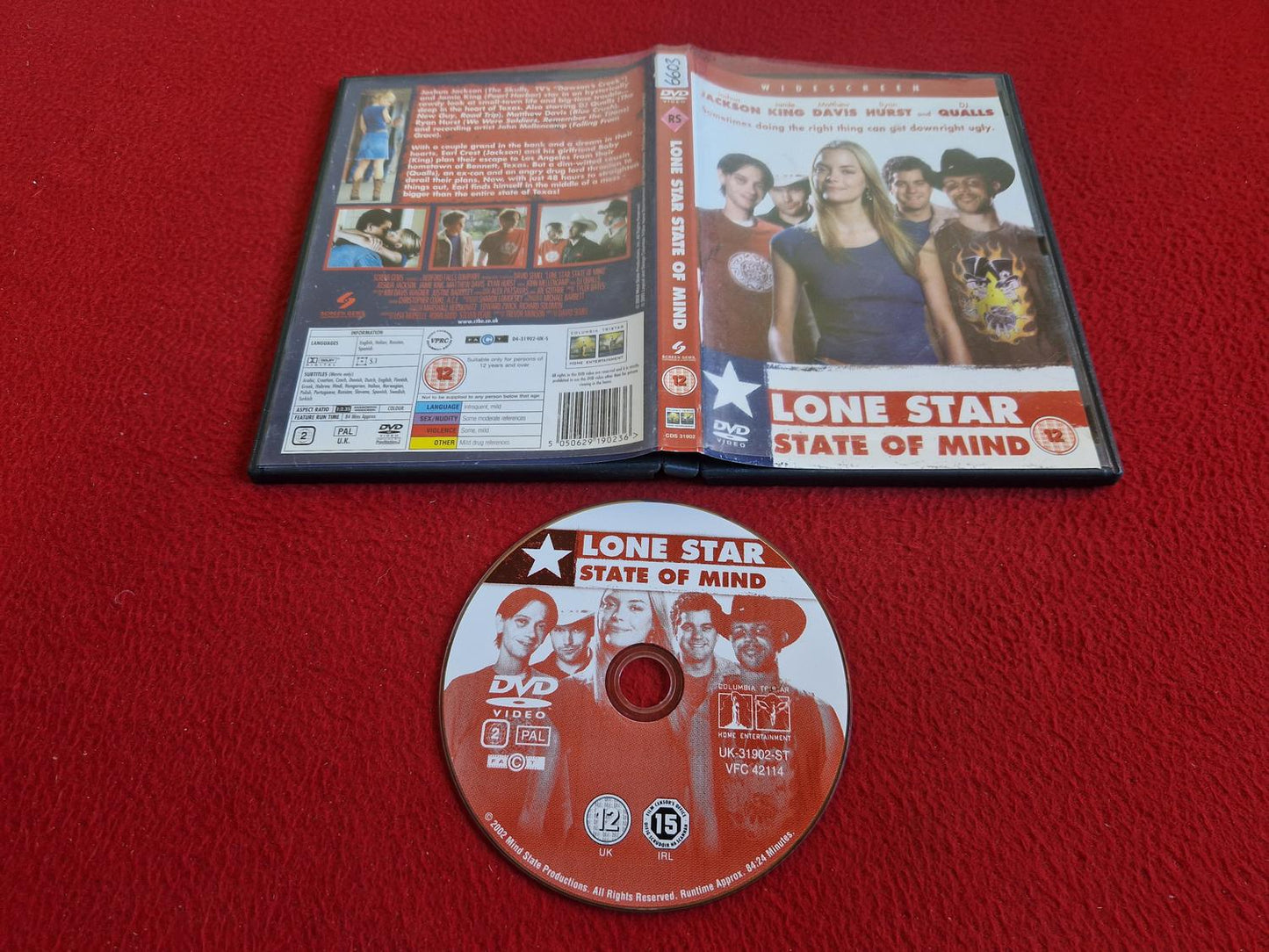 LONE STAR STATE OF MIND DVD