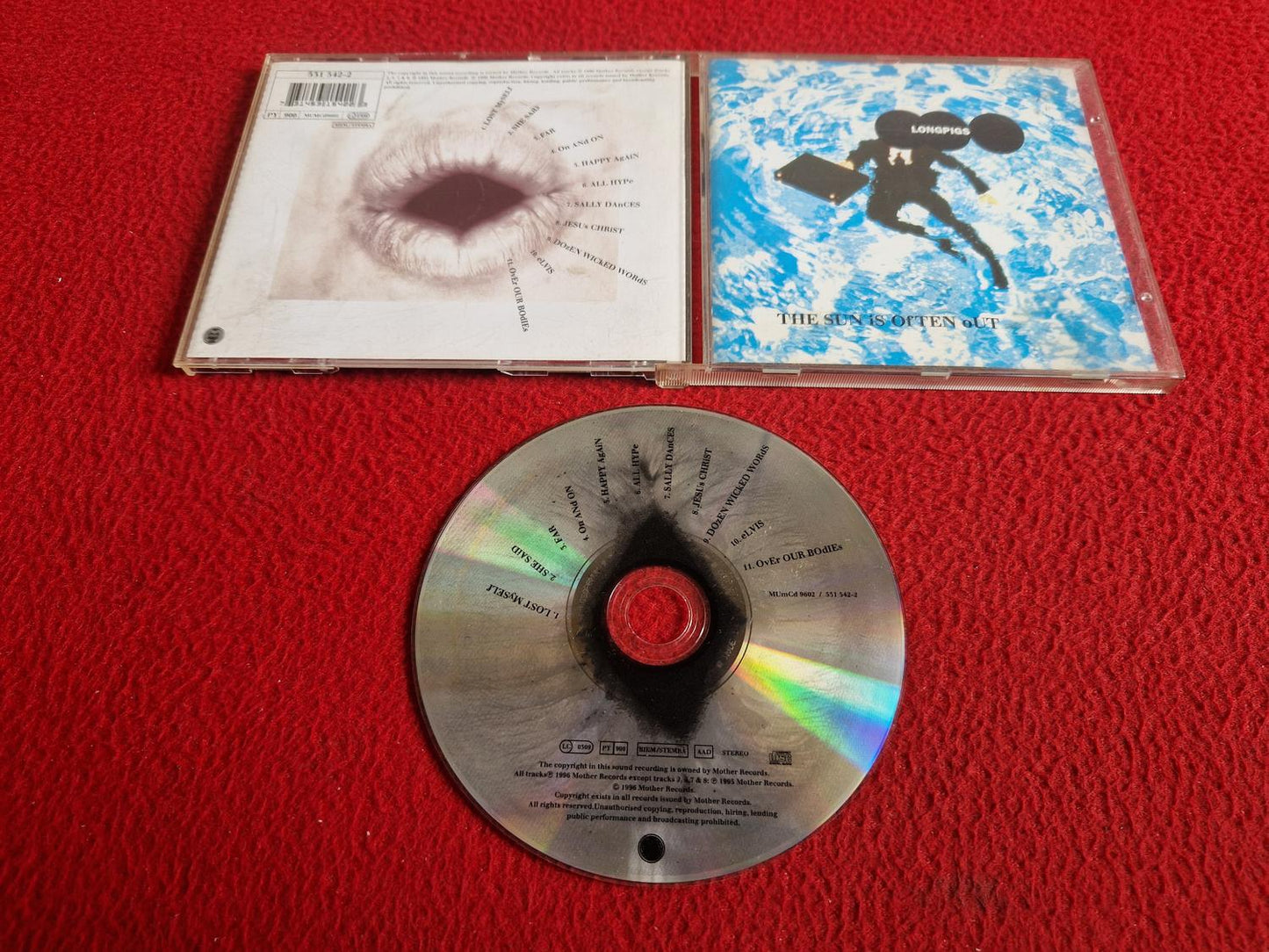 LONGPIGS THE SUN IS OFTEN OUT CD