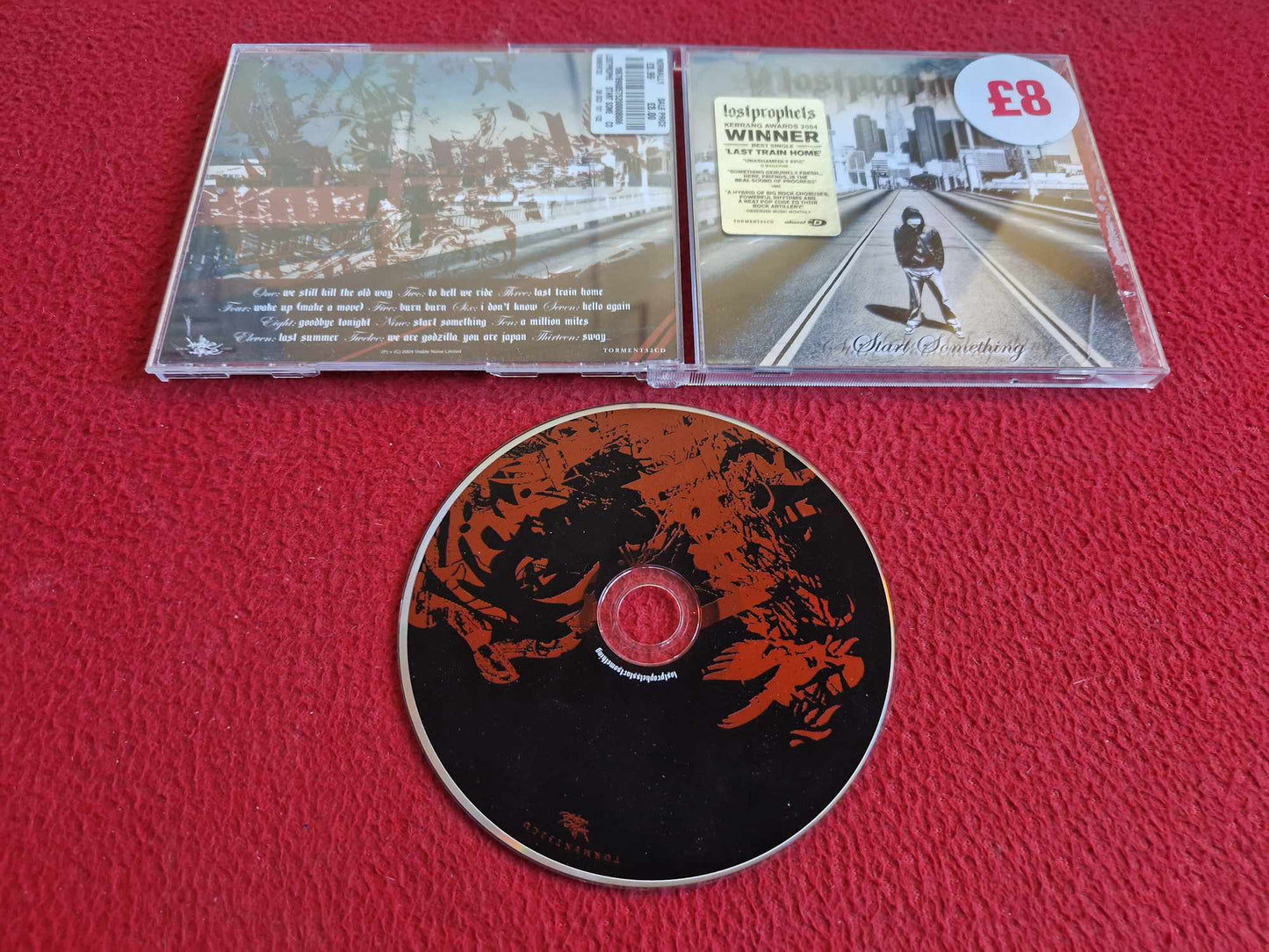 LOSTPROPHETS START SOMETHING CD