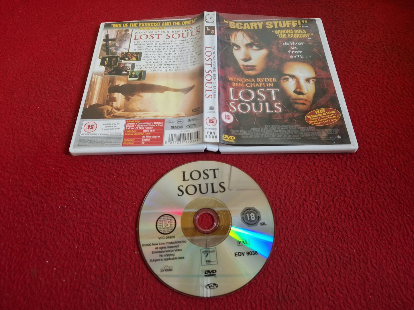 LOST SOULS DVD