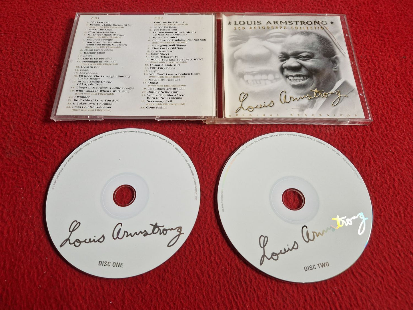 LOUIS ARMSTRONG AUTOGRAPH COLLECTION CD