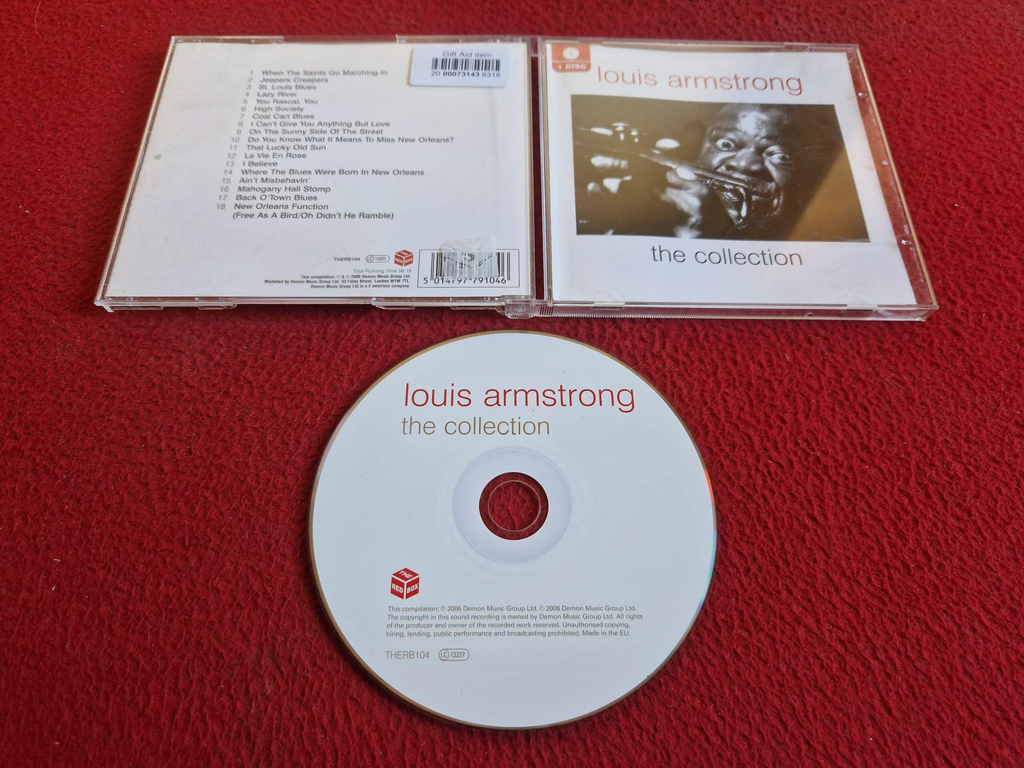 LOUIS ARMSTRONG THE COLLECTION CD
