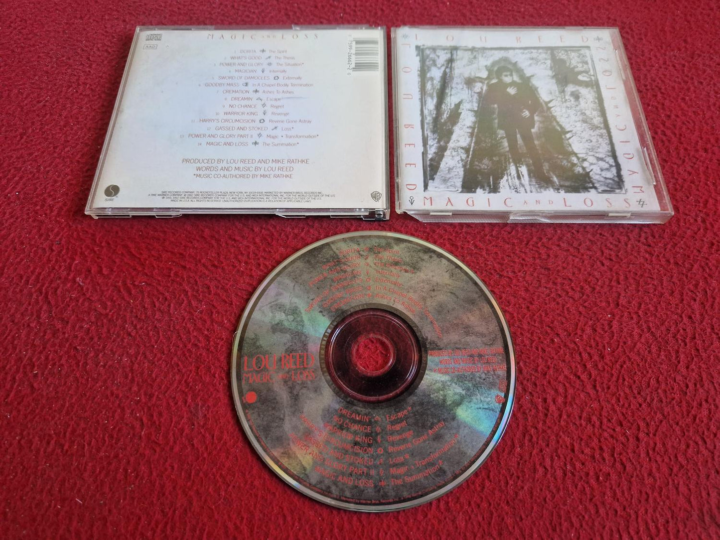 LOU REED MAGIC AND LOSS CD
