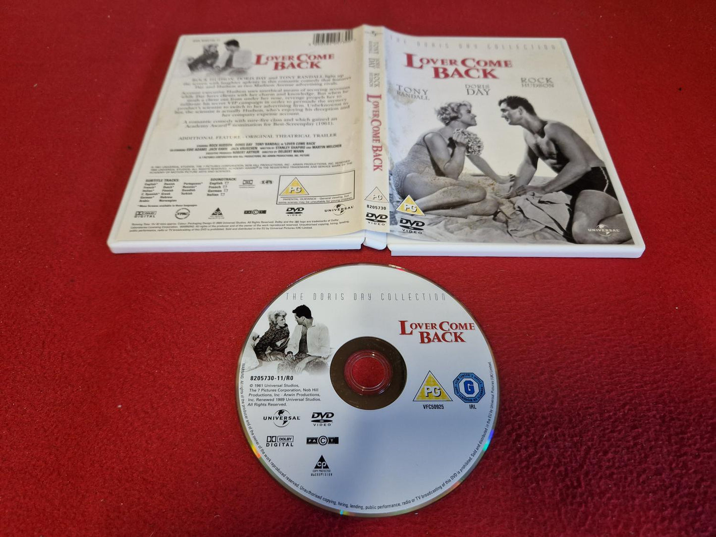 LOVER COME BACK till DVD