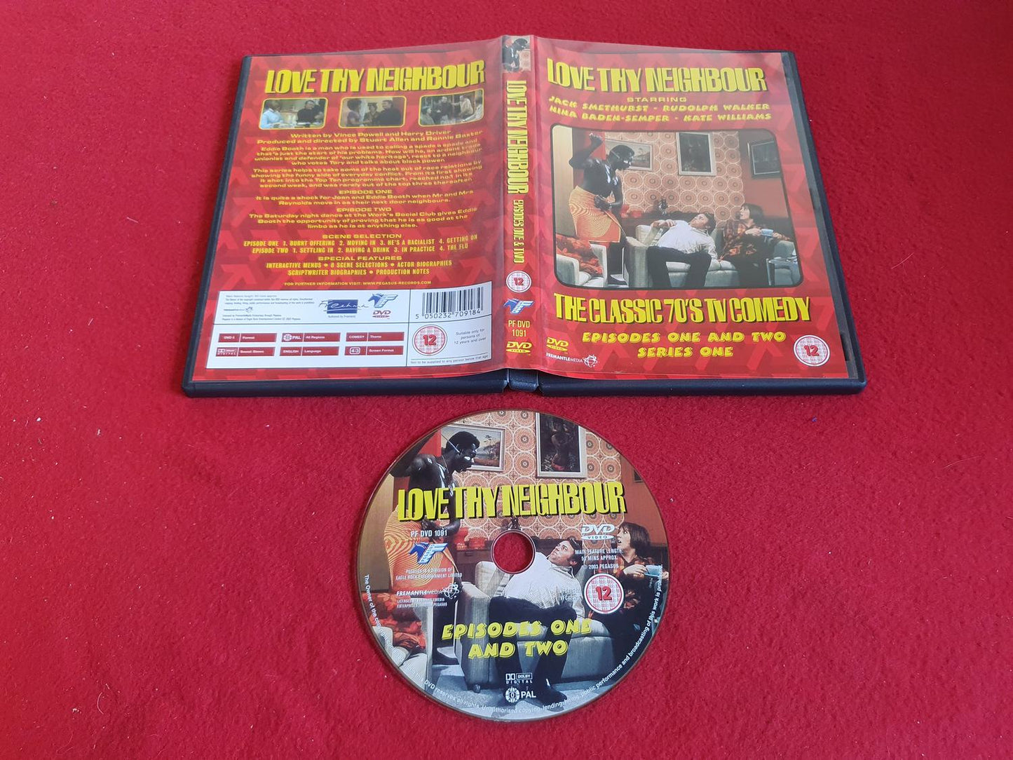 LOVE THY NEIGHBOUR EPISODES 1 & 2 till DVD