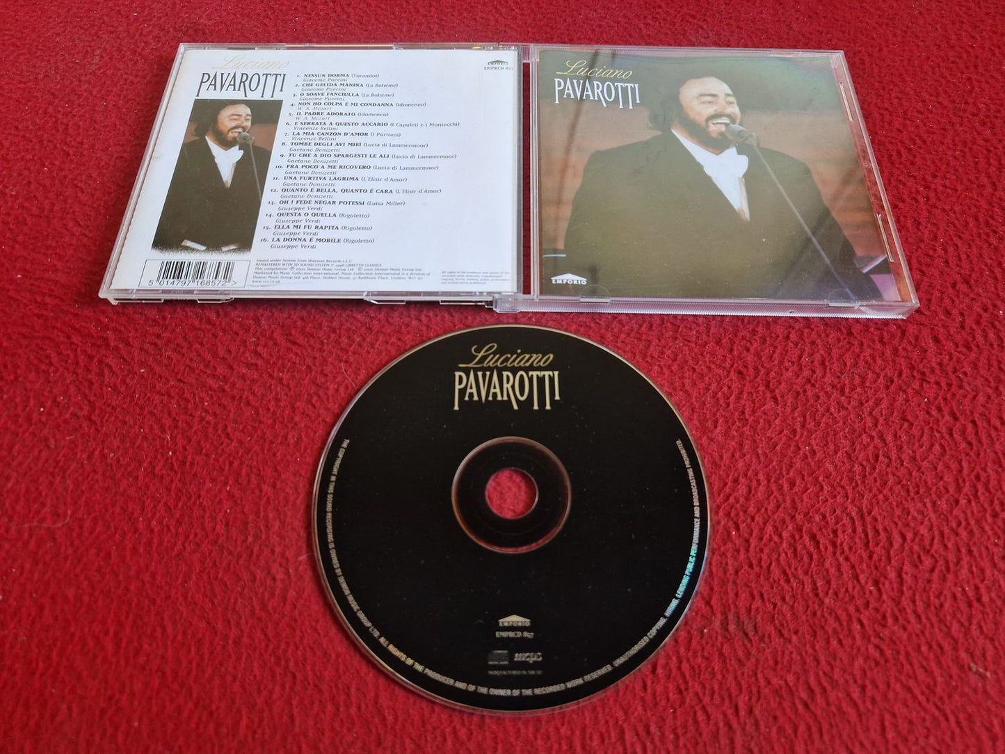 LUCIANO PAVAROTTI - LUCIANO PAVAROTTI CD