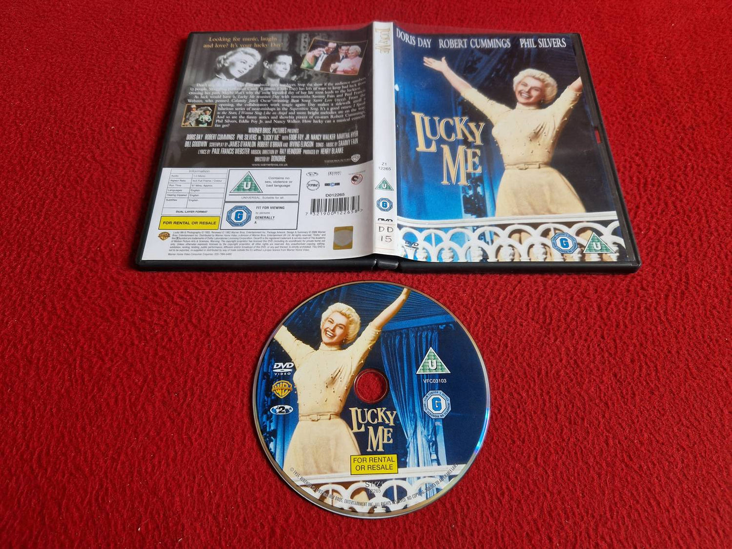LUCKY ME DVD