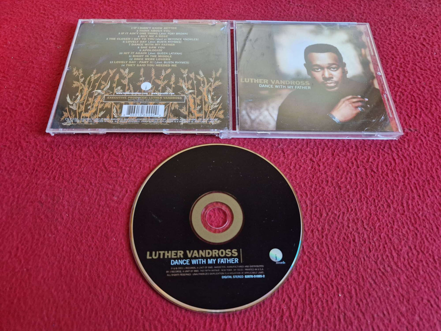 LUTHER VANDROSS DANCE WITH MY FATHER CD