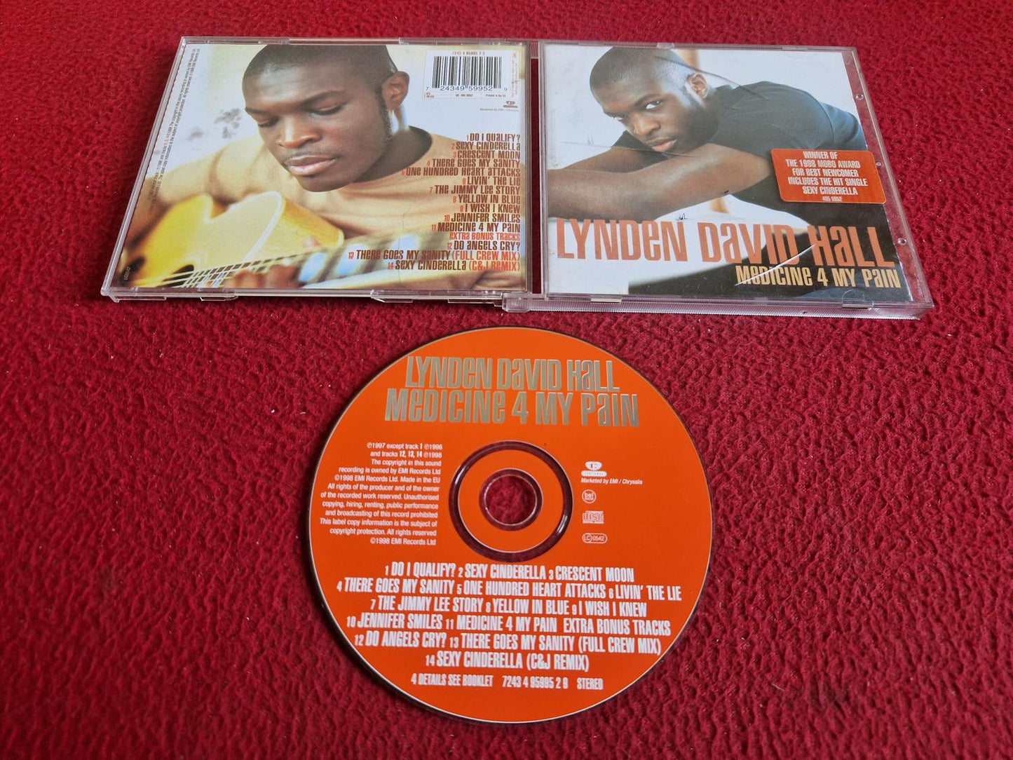 LYNDEN DAVID HALL MEDICINE 4 MY PAIN CD