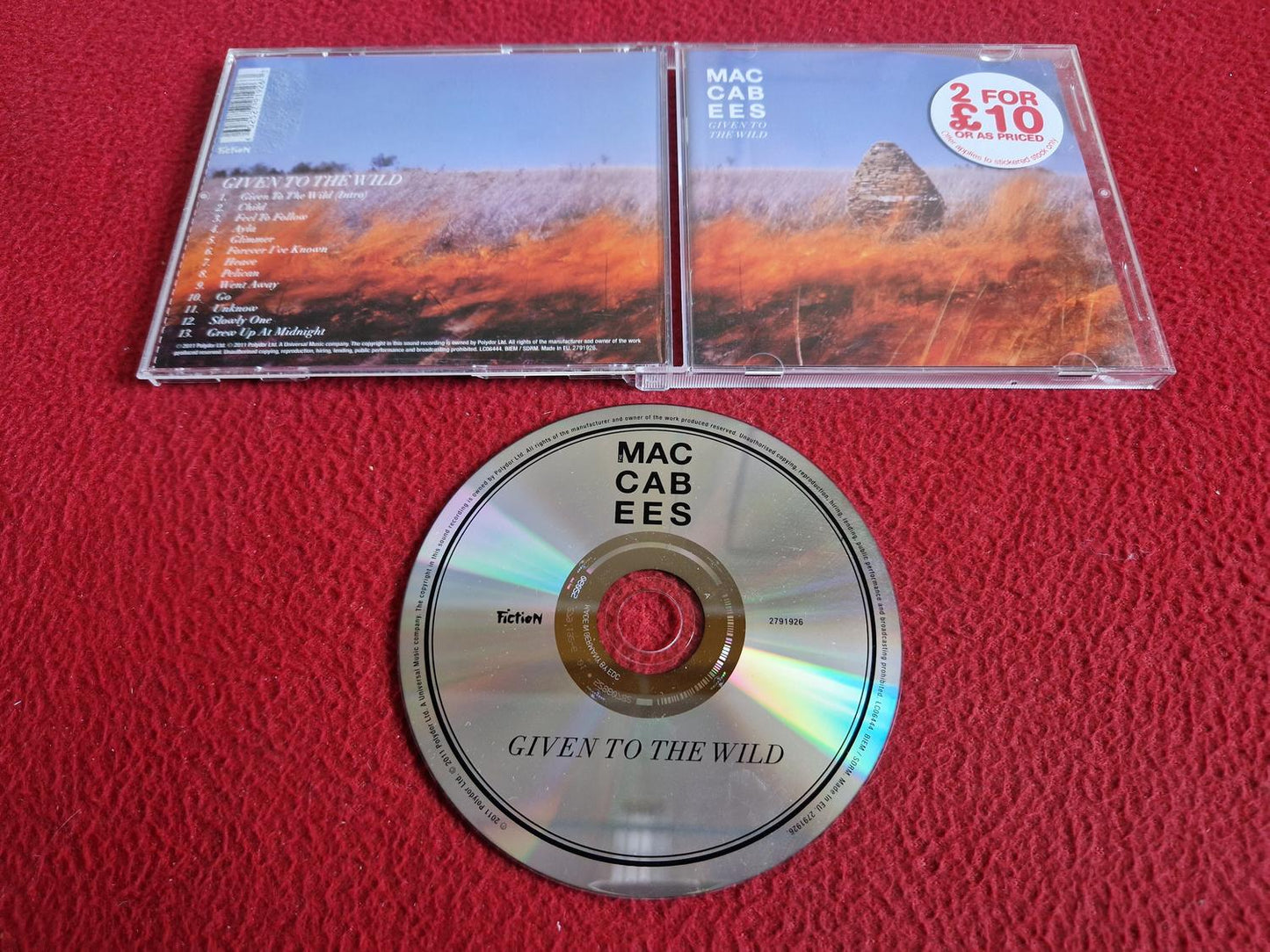 MACCABEES GIVEN TO THE WILD CD