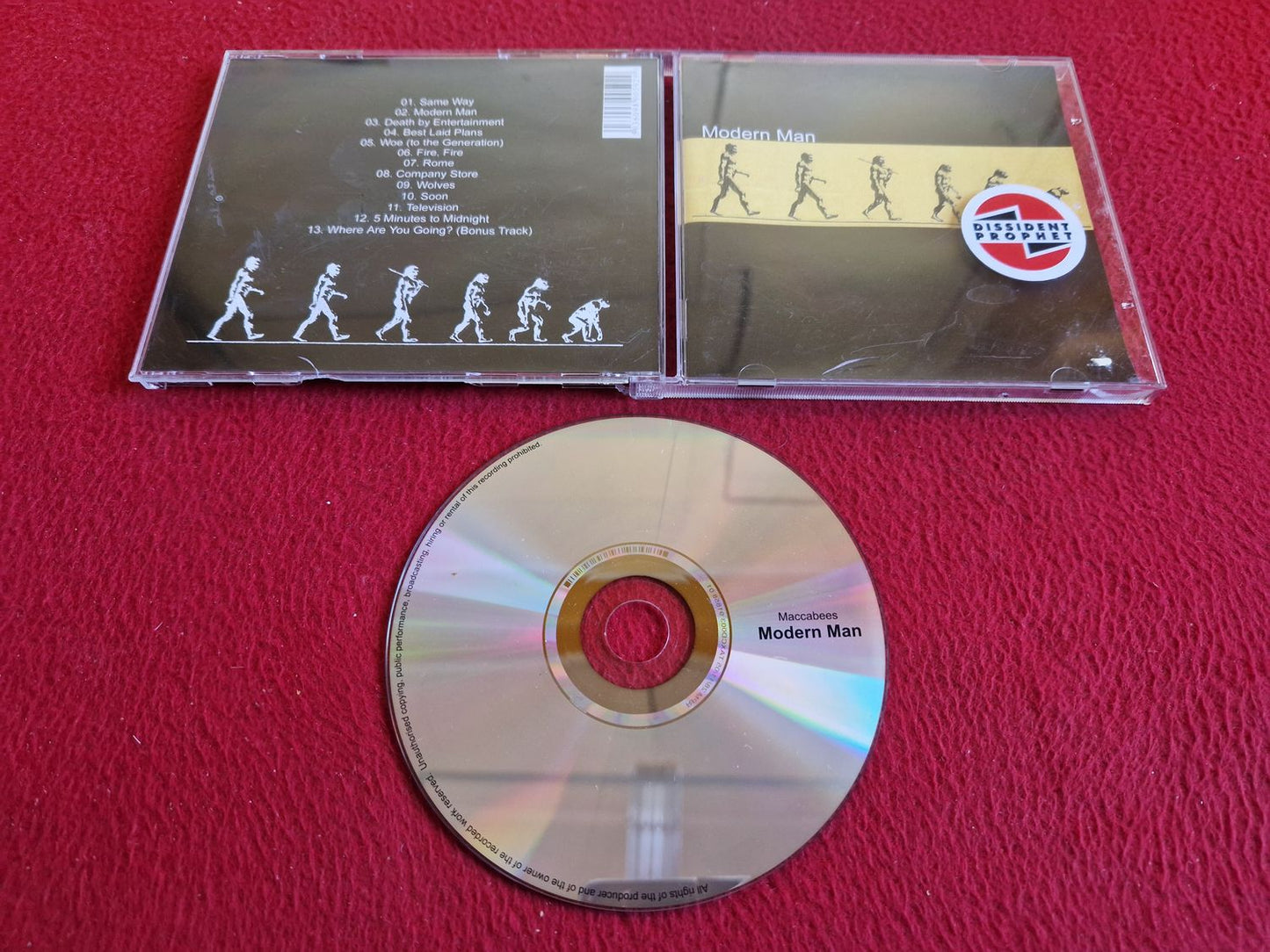MACCABEES MODERN MAN CD