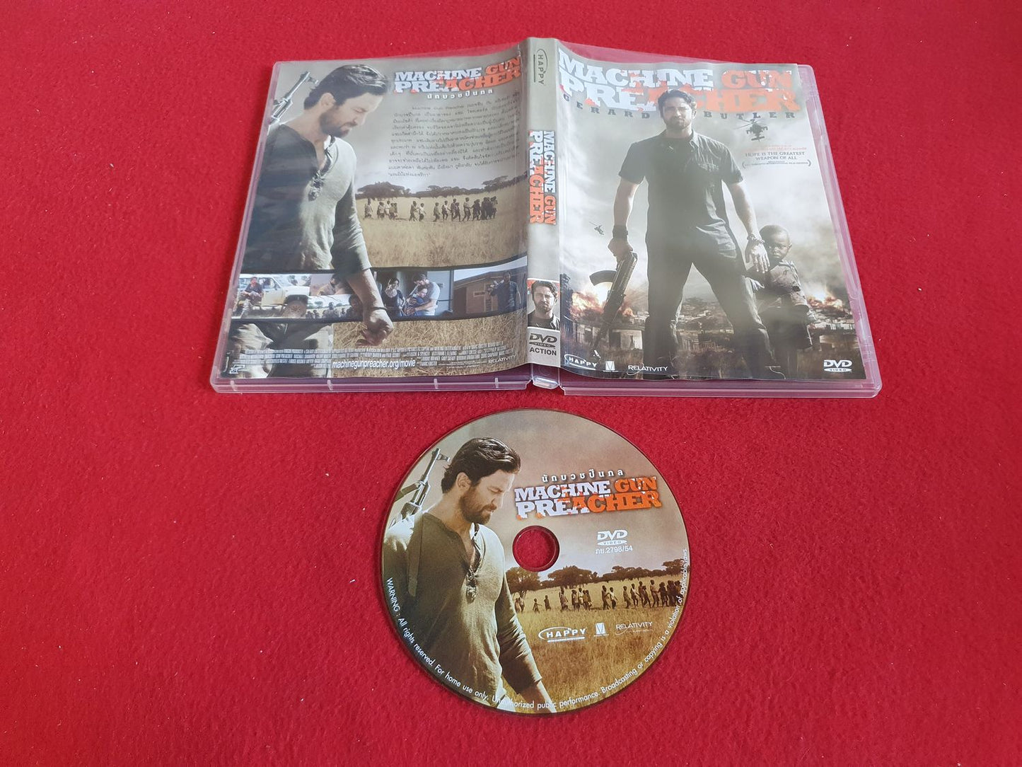 MACHINE GUN PREACHER till DVD