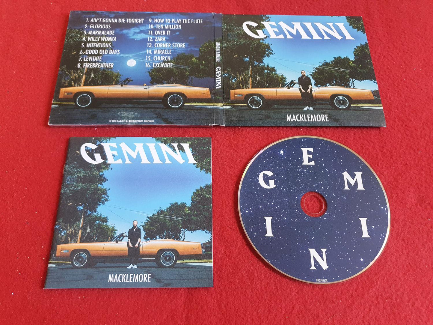 MACKLEMORE GEMINI till CD