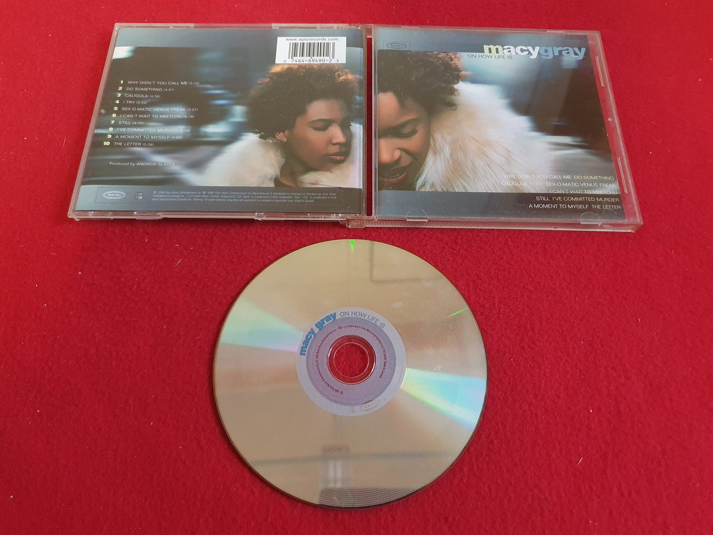 MACY GRAY ON HOW LIFE IS till CD