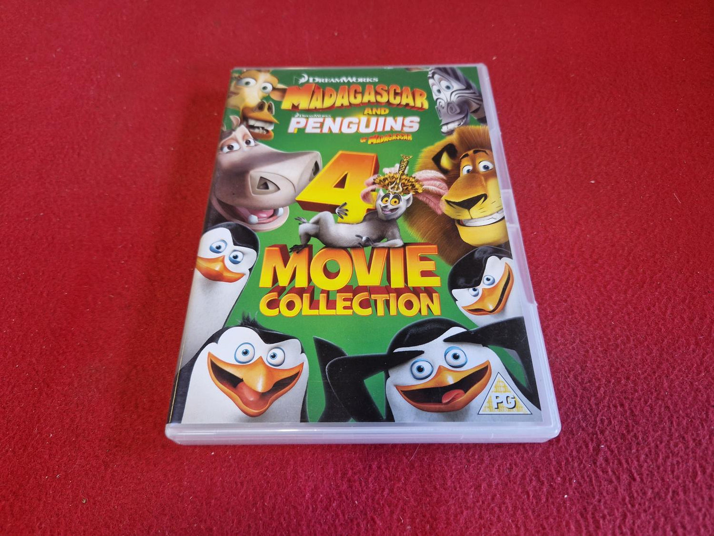 MADAGASCAR AND PENGUINS OF MADAGASCAR BOX till DVD