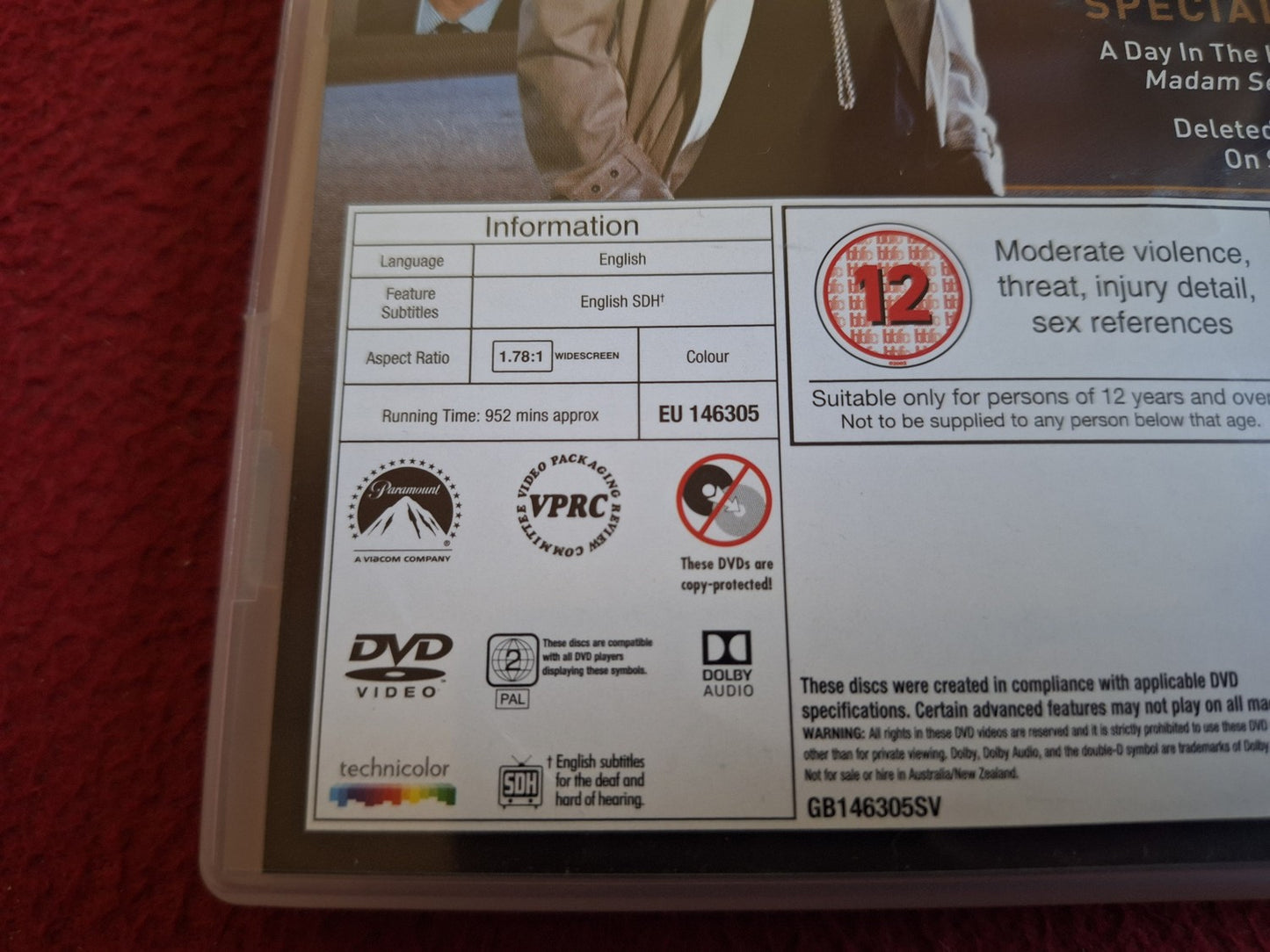 MADAM SECRETARY SEASON 3 BOX DVD