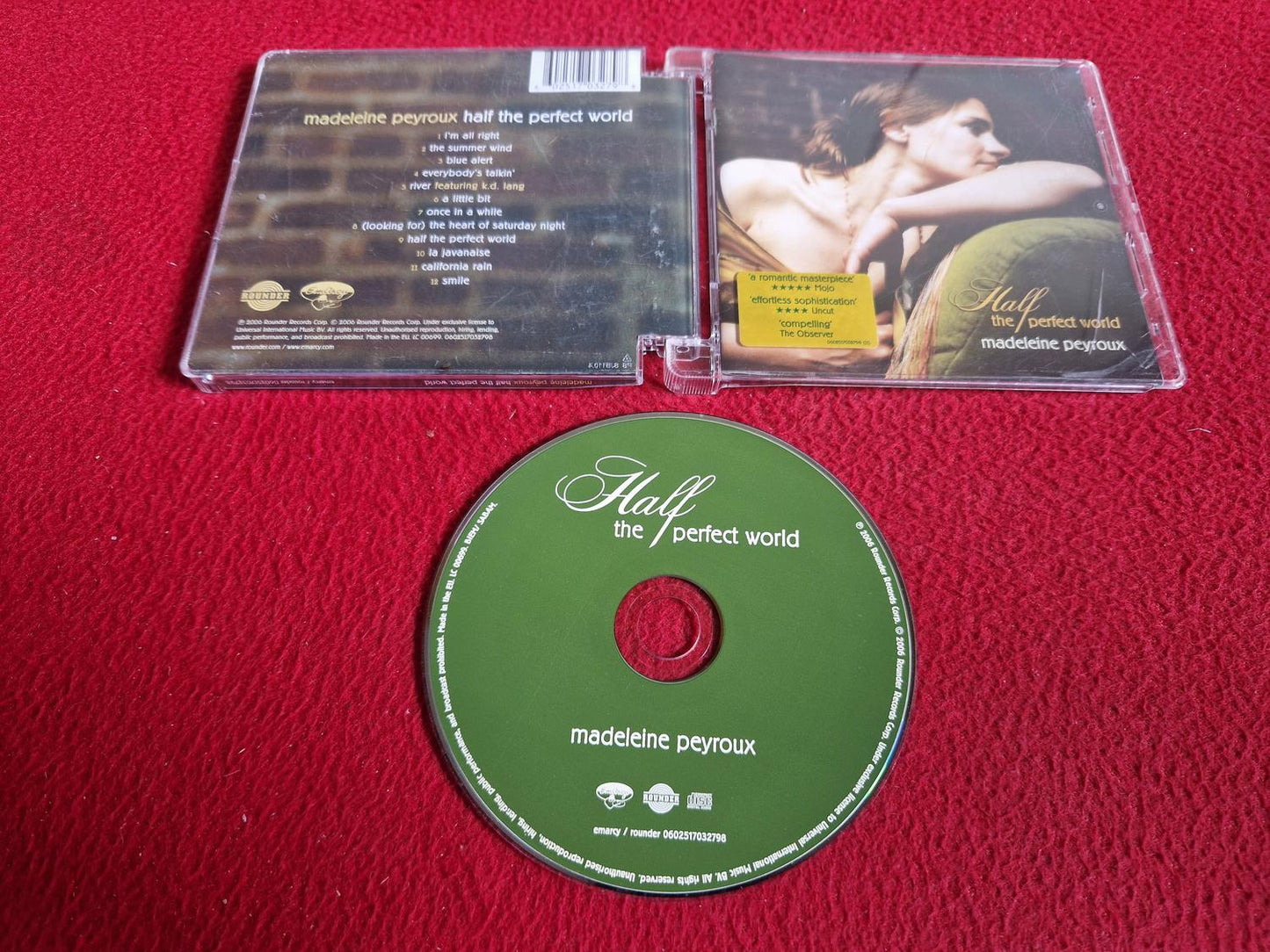 MADELEINE PEYROUX HALF THE PERFECT WORLD CD