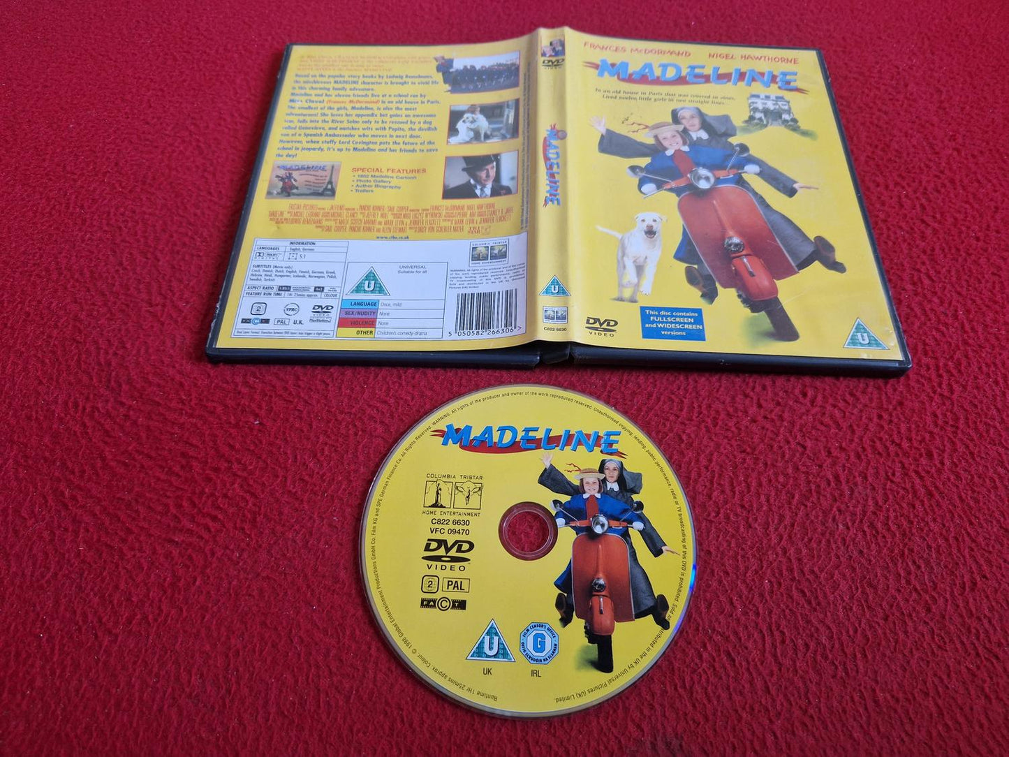 MADELINE DVD