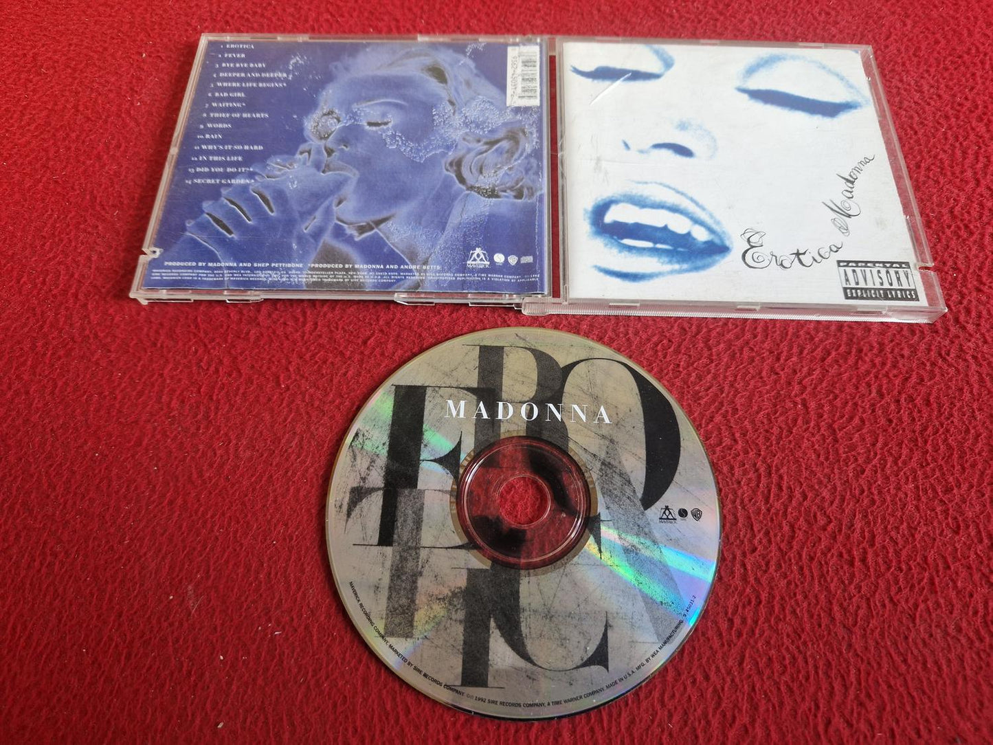 MADONNA EROTICA CD