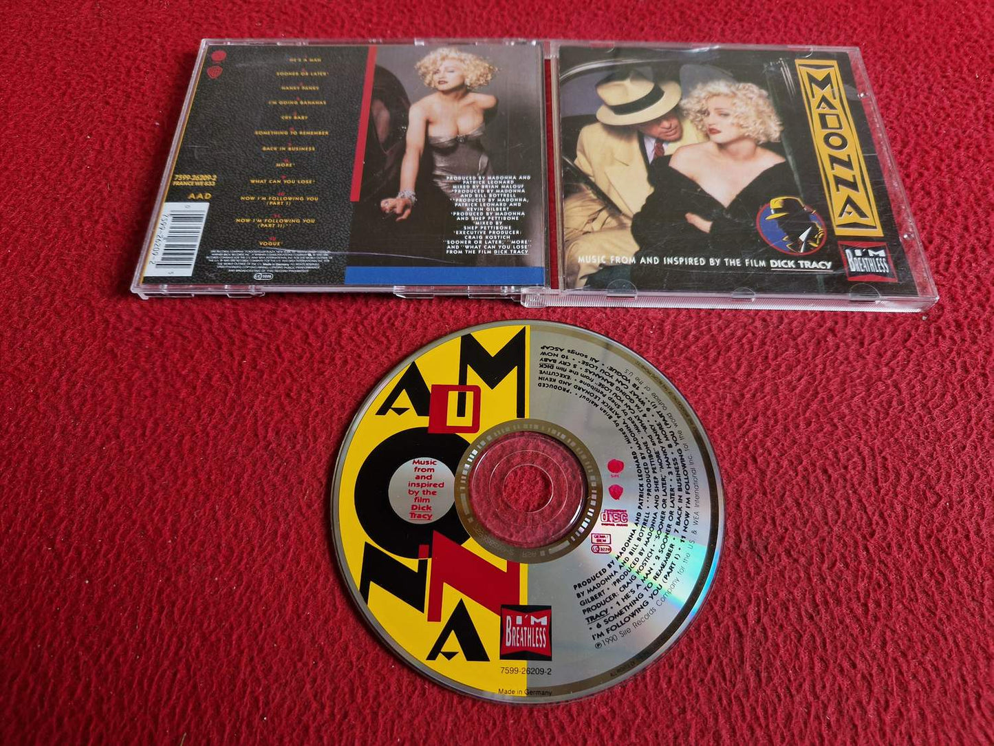 MADONNA I'M BREATHLESS CD