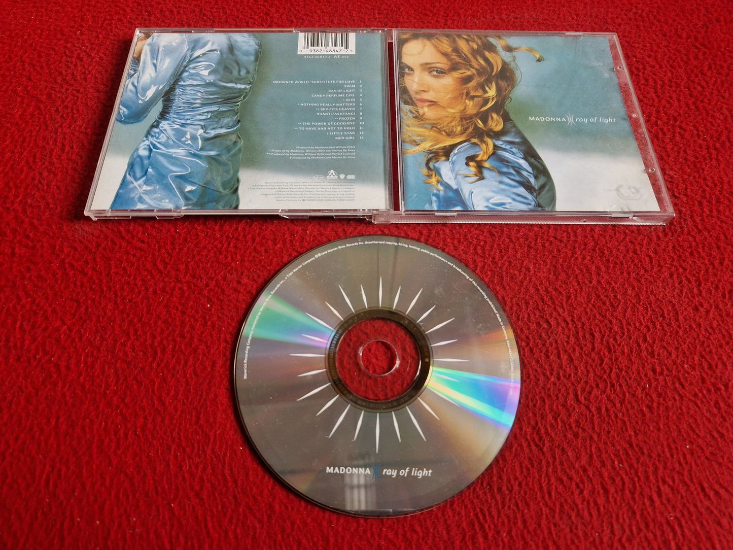 MADONNA RAY OF LIGHT CD