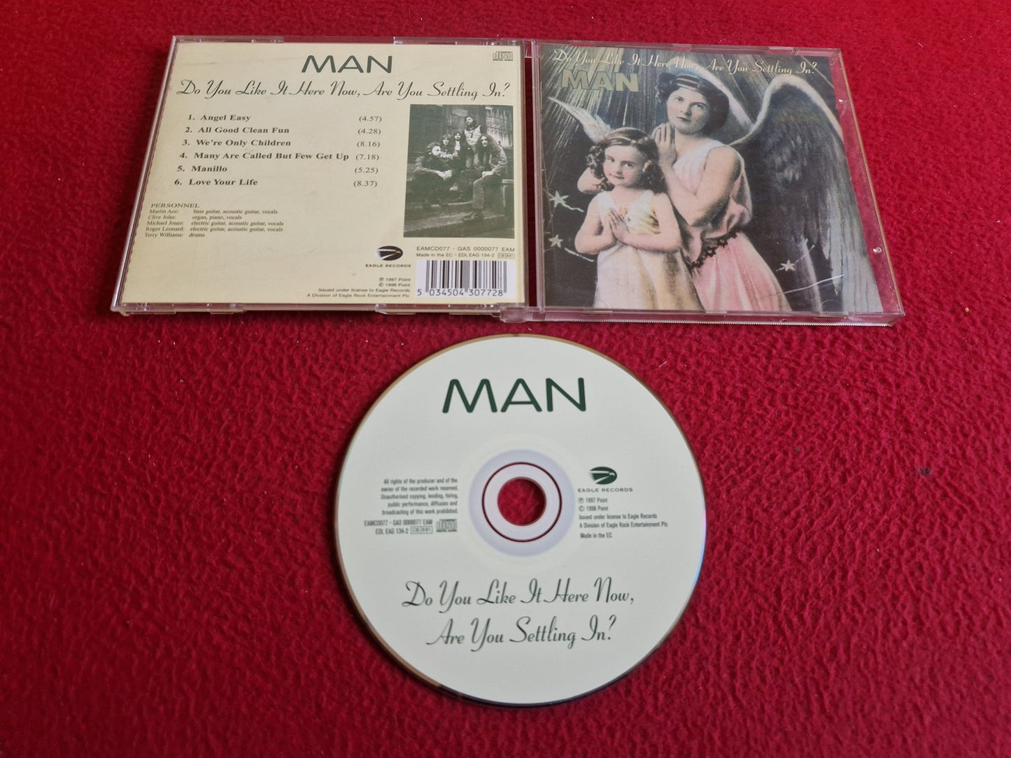 MAN DO YOU LIKE IT HERE NOW, ARE YOU SETTLING IN? CD