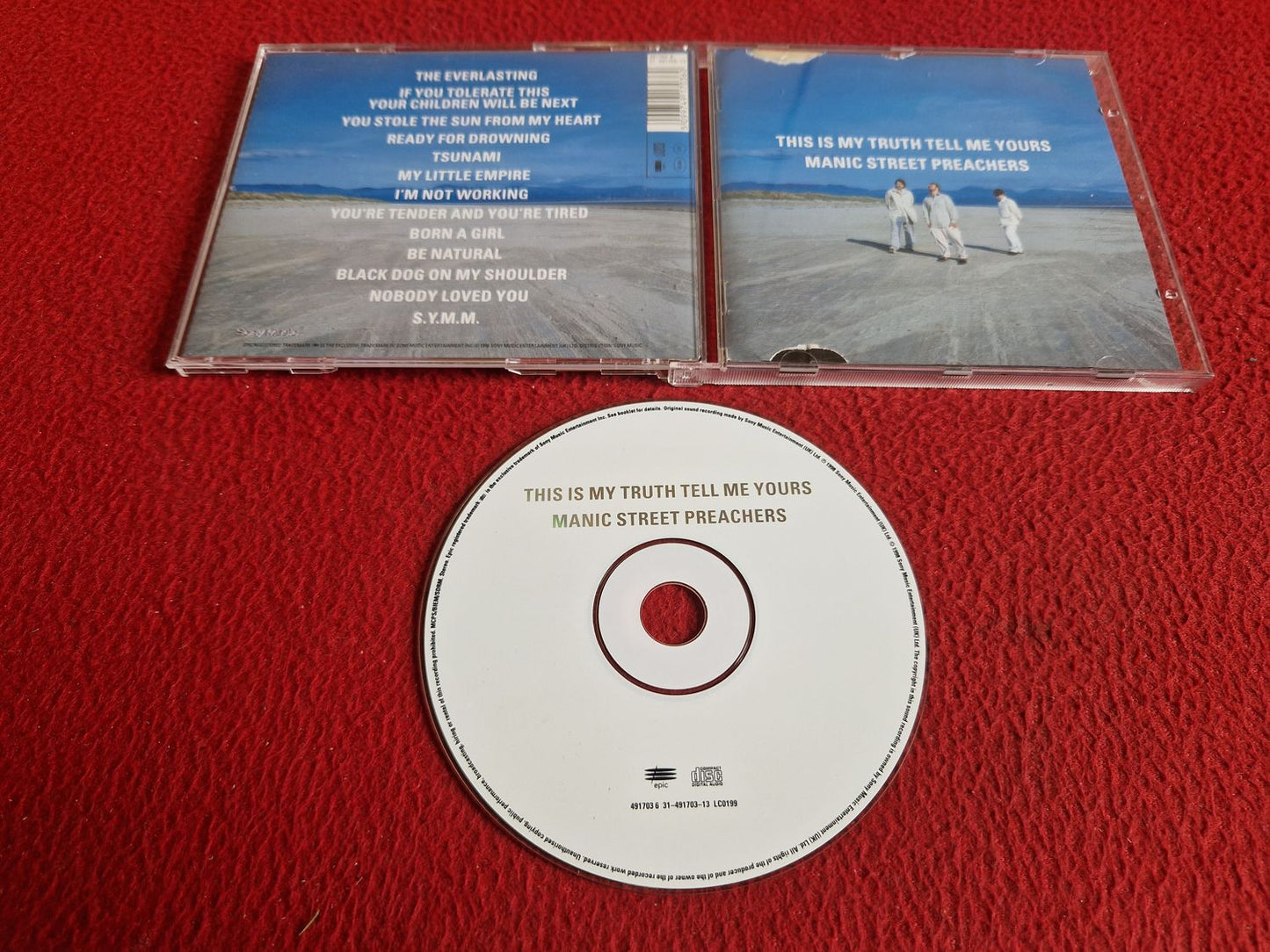 MANIC STREET PREACHERS THIS IS MY TRUTH TELL ME YOURS CD