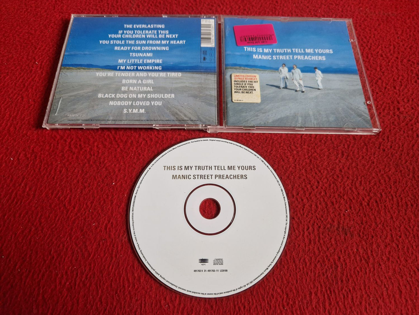 MANIC STREET PREACHERS THIS IS MY TRUTH TELL ME YOURS CD