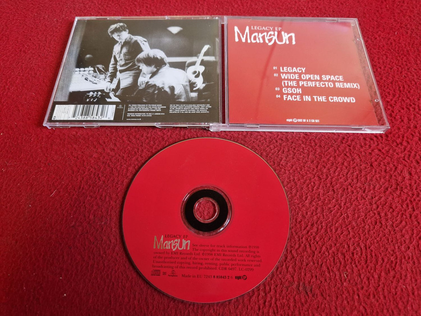 MANSUN LEGACY EP CD