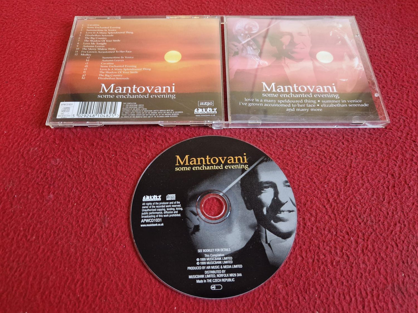 MANTOVANI SOME ENCHANTED EVENING CD