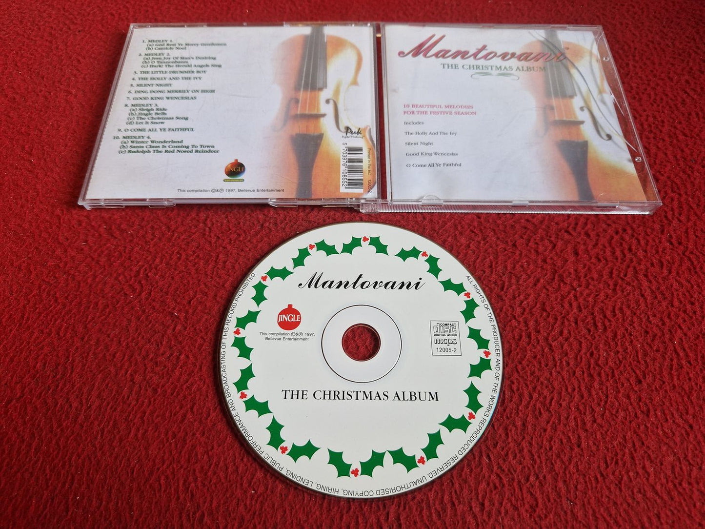 MANTOVANI THE CHRISTMAS ALBUM CD