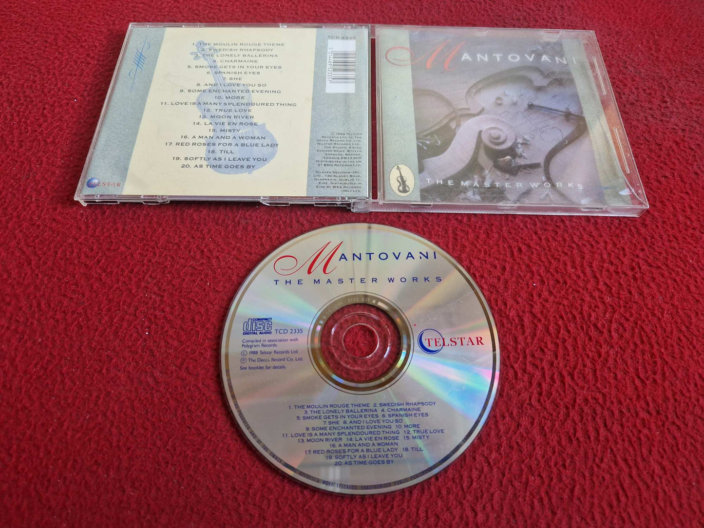 MANTOVANI THE MASTERWORKS CD