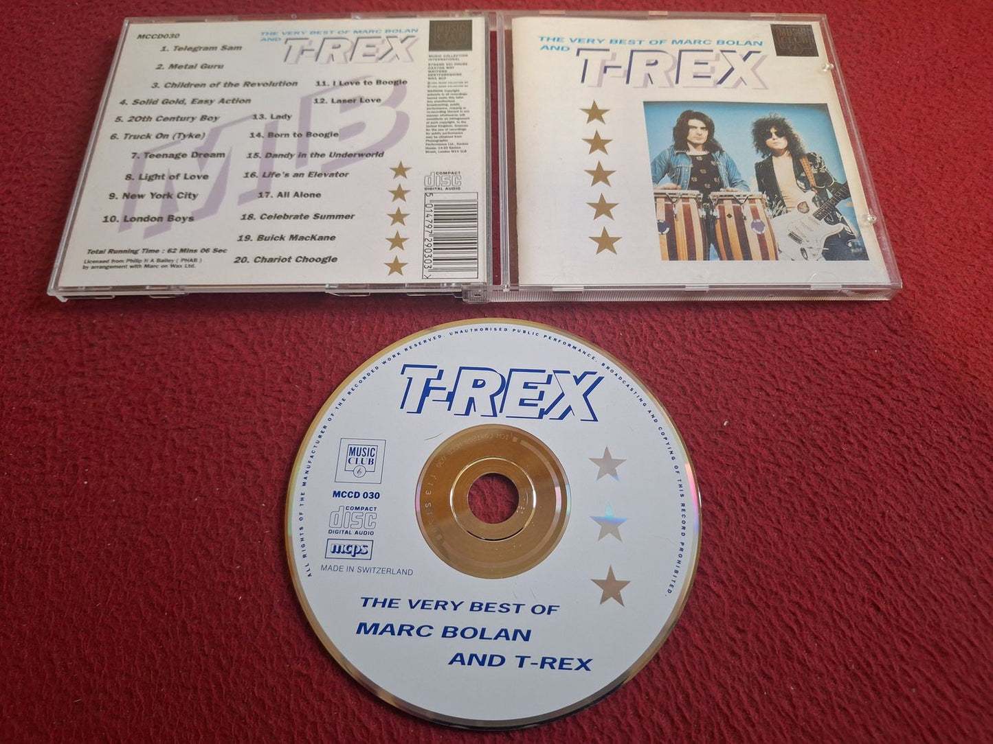 MARC BOLAN AND T-REX THE VERY BEST OF CD