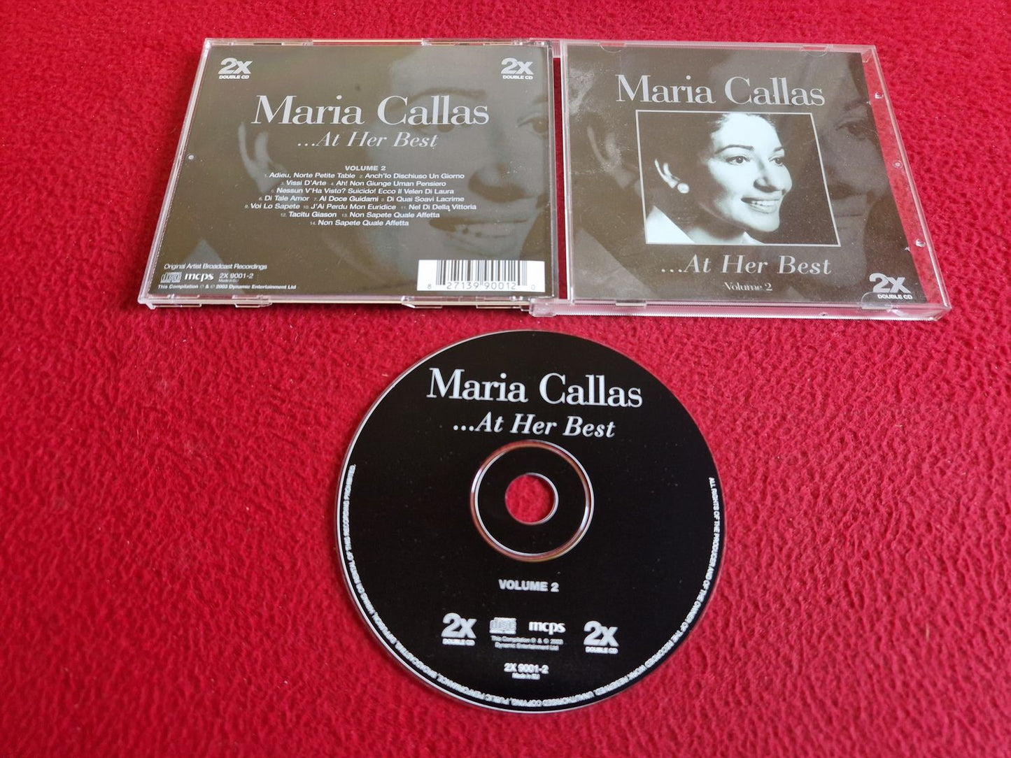 MARIA CALLAS AT HER BEST VOLUME 2 CD