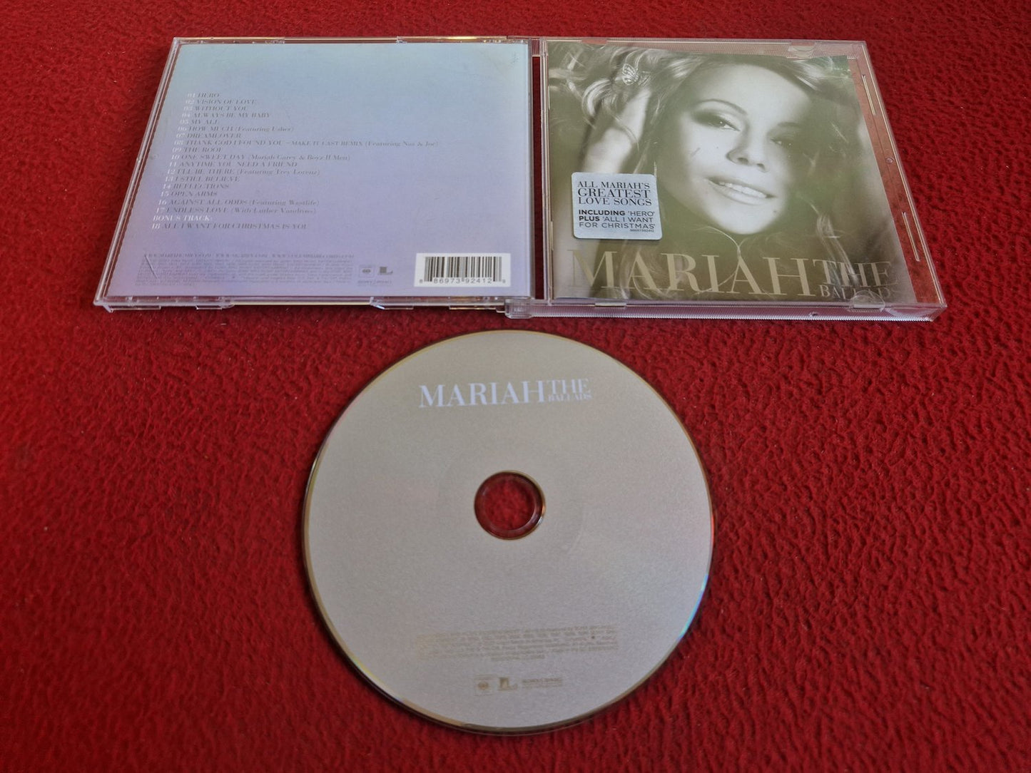 MARIAH CAREY THE BALLADS CD