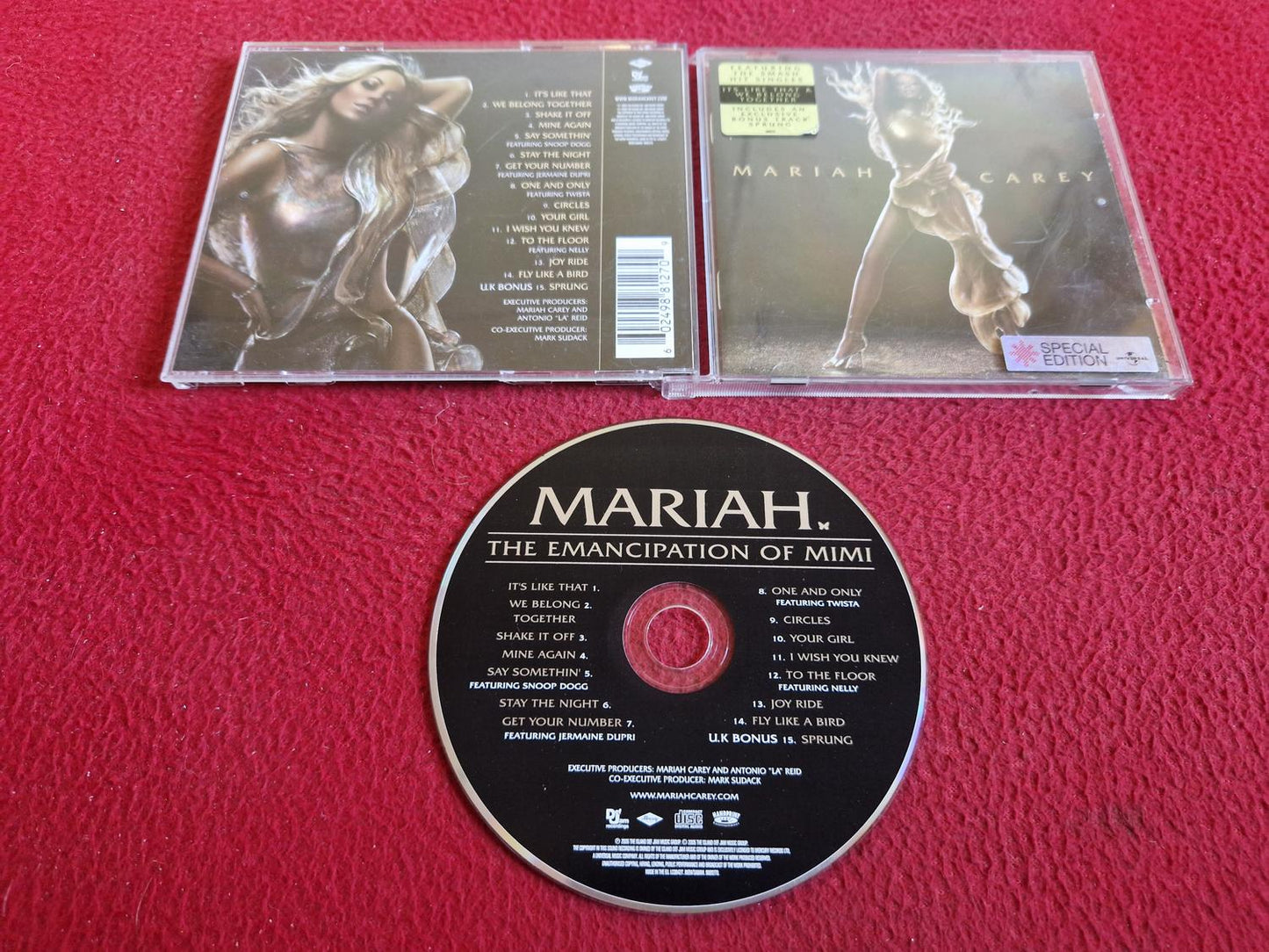 MARIAH CAREY THE EMANCIPATION OF MIMI CD