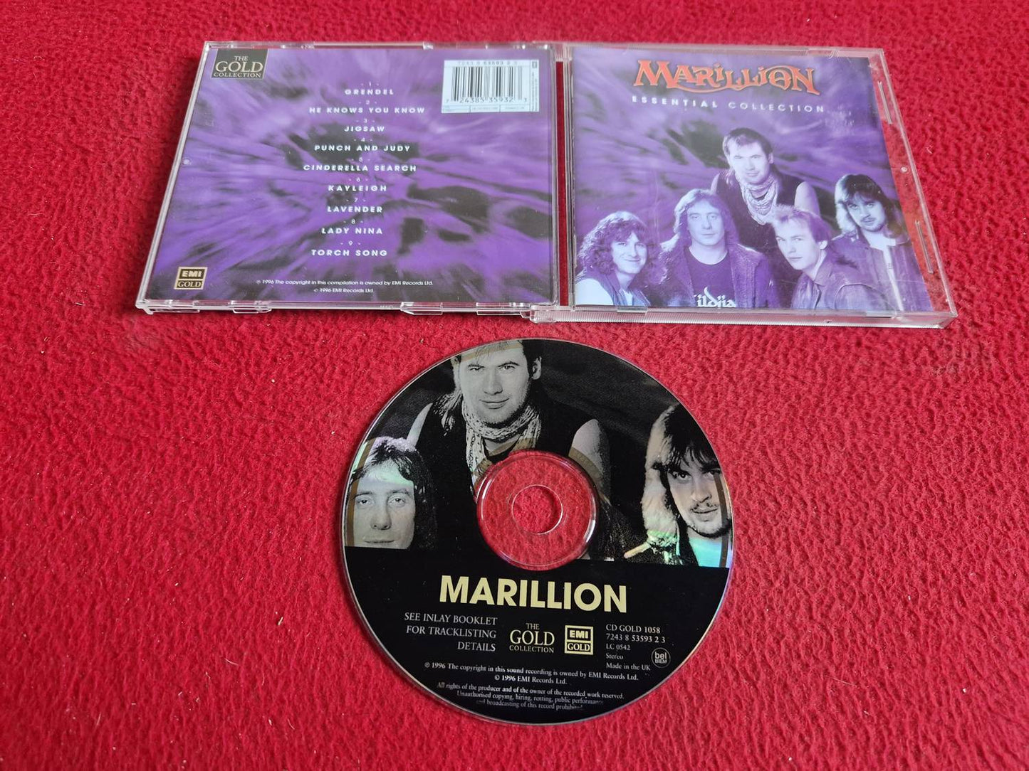 MARILLION ESSENTIAL COLLECTION CD