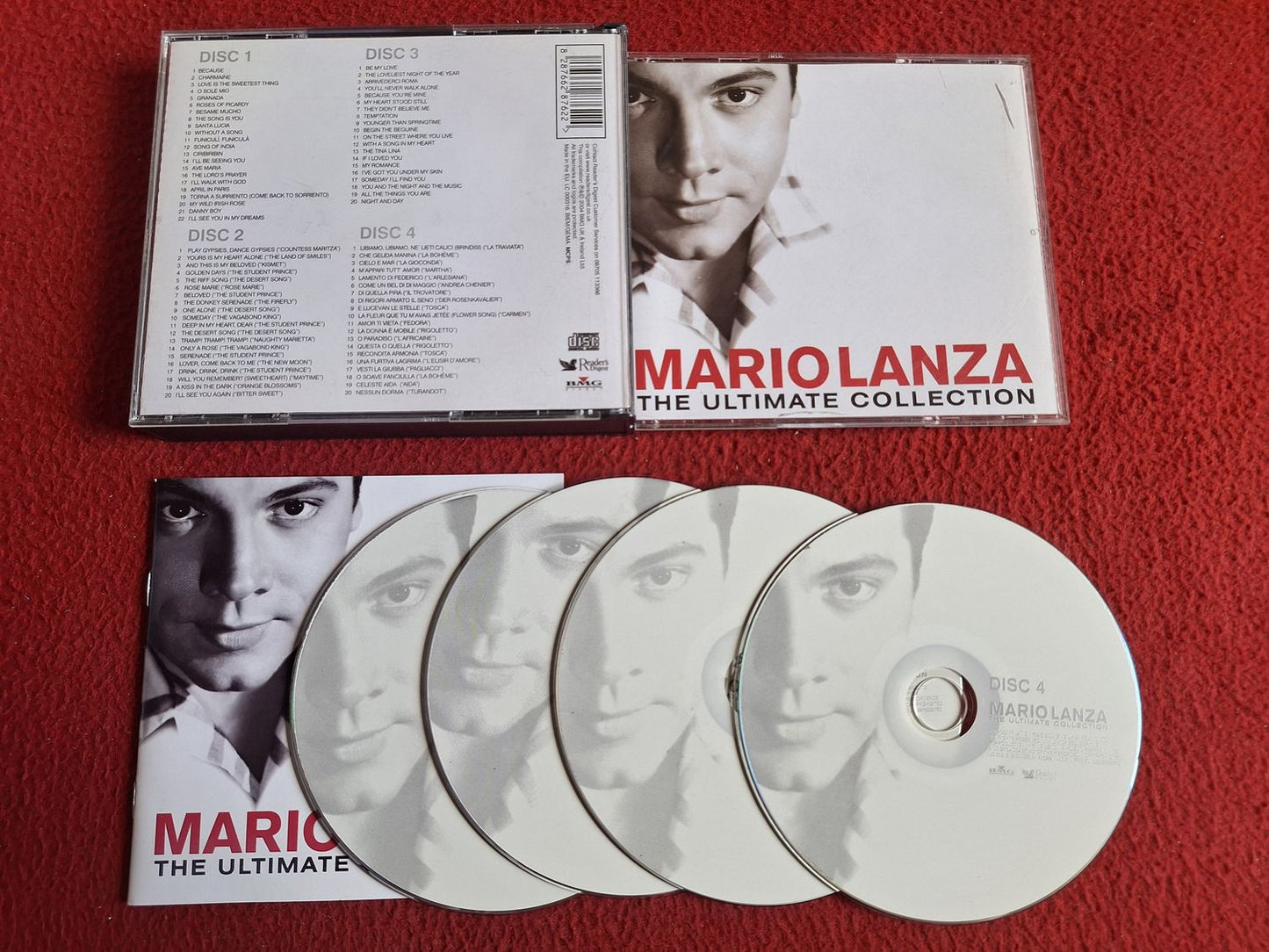 MARIO LANZA THE ULTIMATE COLLECTION CD BOX