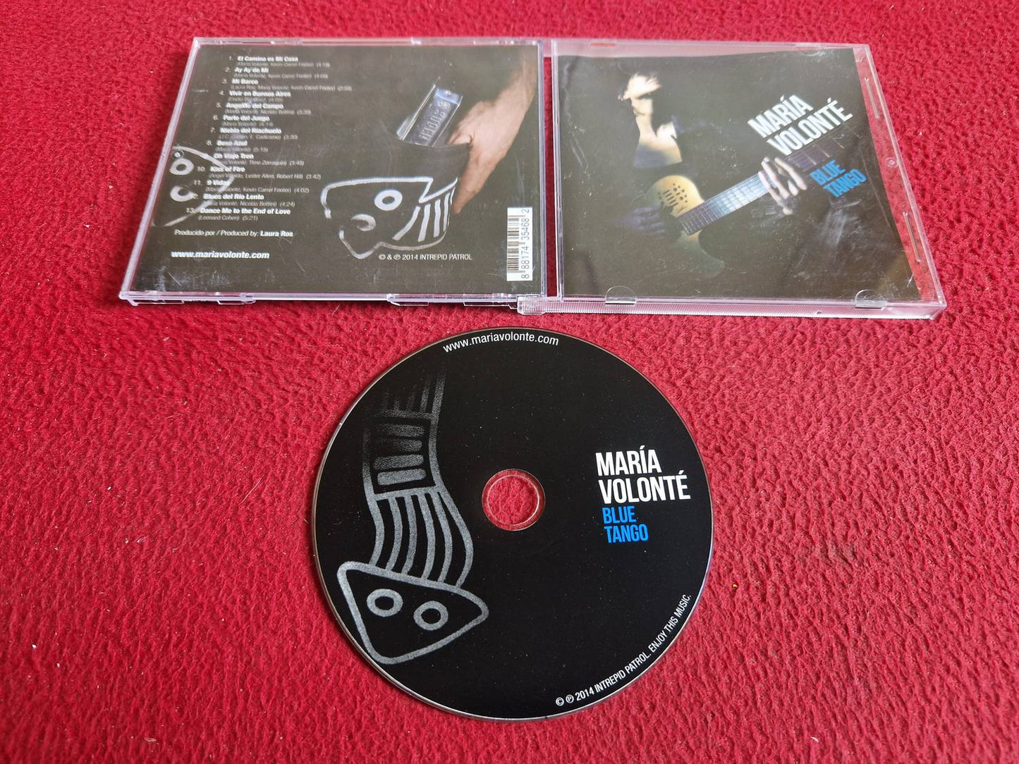 MARIO VOLONTE BLUE TANGO CD