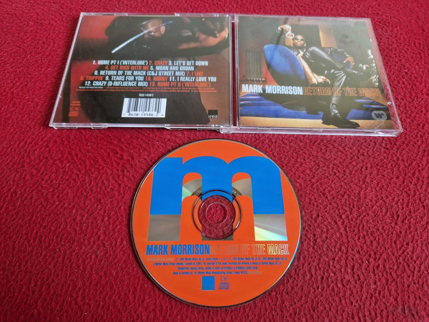 MARK MORRISON RETURN OF THE MACK CD